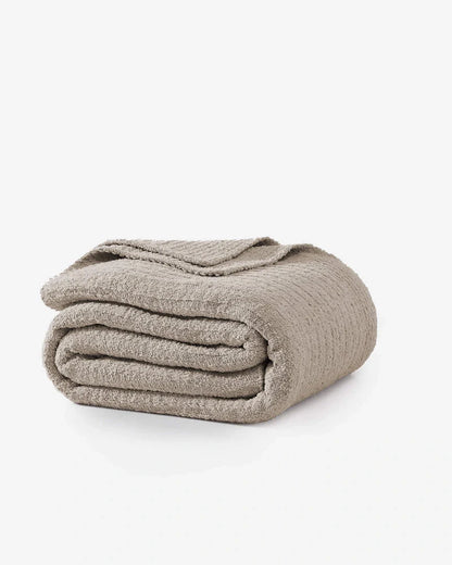 Snug Ribbed Bed Blanket