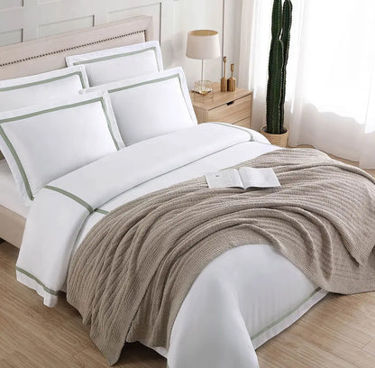 Snug Ribbed Bed Blanket