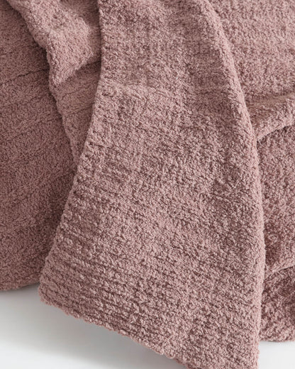 Snug Ribbed Bed Blanket