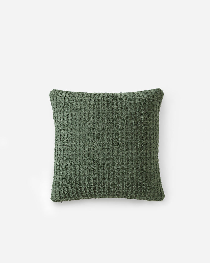 Snug Waffle Throw Pillow