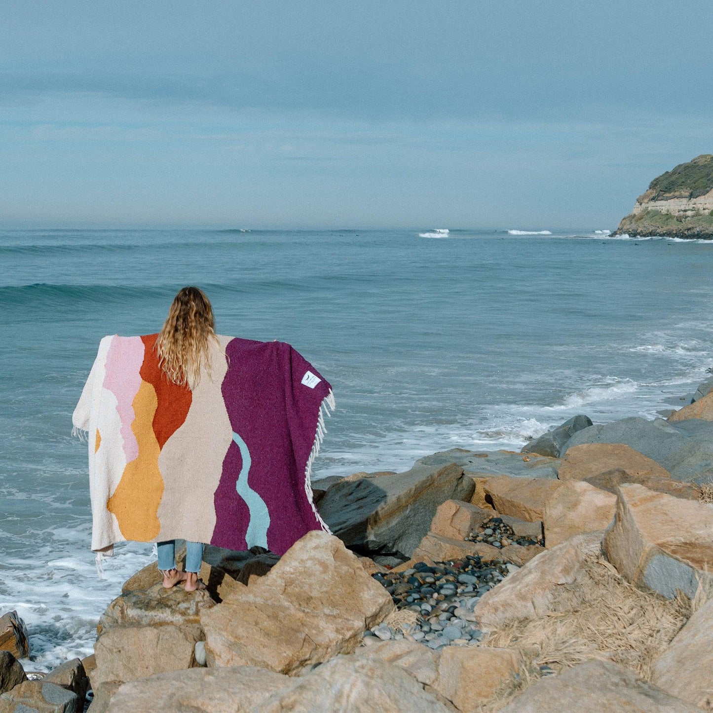 Mountain Sunrise Blanket