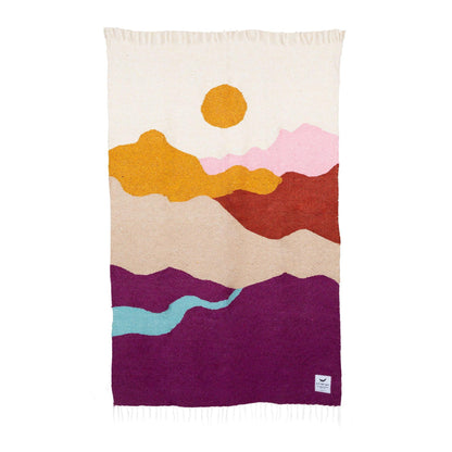 Mountain Sunrise Blanket